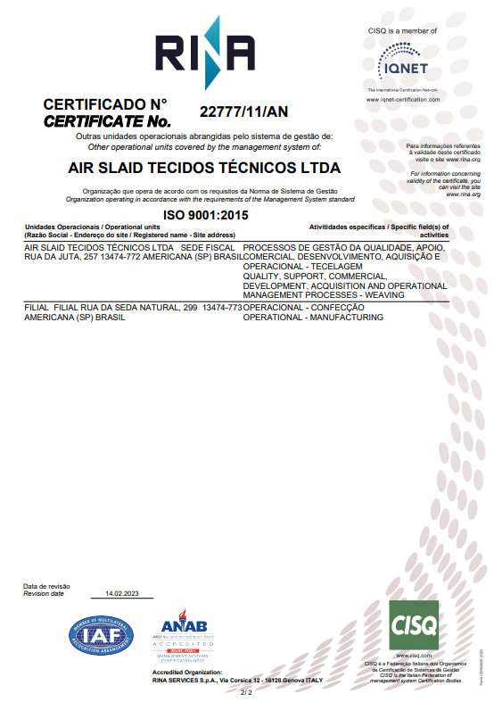 air iso 90011